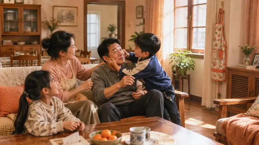 王妈在顾家当保姆后全家只会搞笑了剧照，家庭搞笑题材
